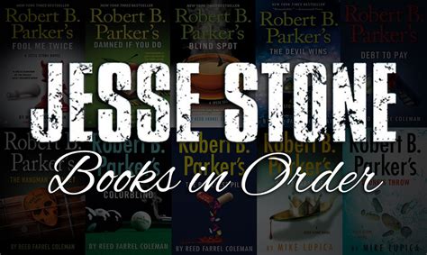 jesse stone|jesse stone books in order list.